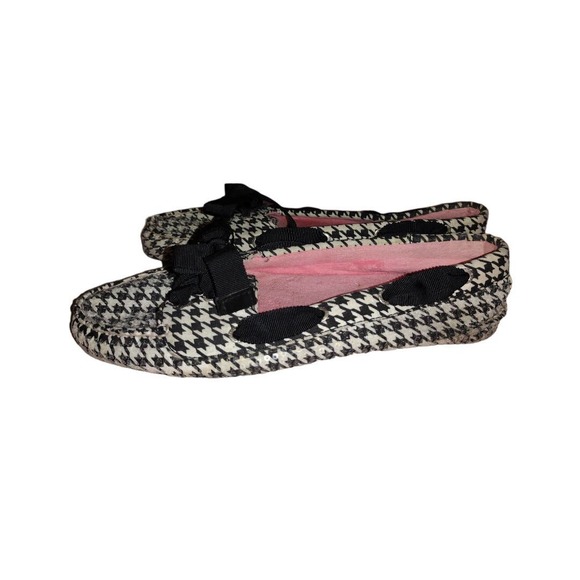 Sperry Houndstooth sequined flats with bow size 8.5 - Picture 5 of 6